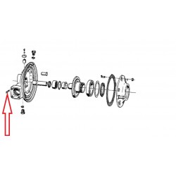 Goujon entraînement arrière / bras oscillant pour BMW R50-R69S
