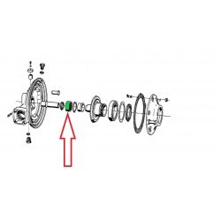 Roulement à aiguilles couronne dentée pour BMW R50-R69S