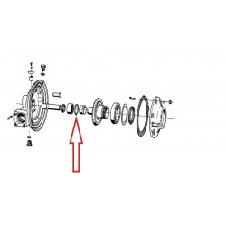 Rondelle de pression de couronne pour BMW R50-R69S et R50/5-R100, 2,0mm