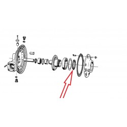 Joint spy couronne dentée pour BMW R50-R69S et R50/5-R100 65X82X10