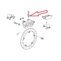 kit reparation vis de purge etrier ar t850/1100/1150