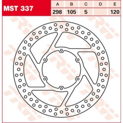 disque de frein avant f650  de 2000 a 2008