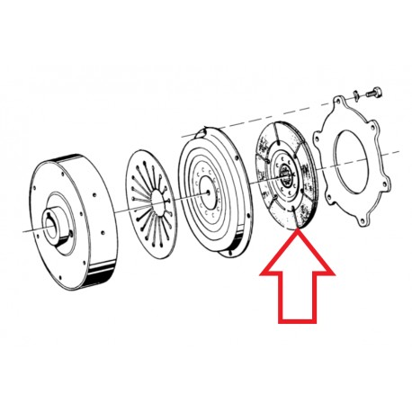 disque d'embrayage R25/3