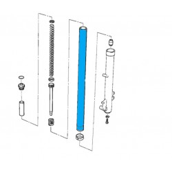 Tube de fourche F650 /ST carburateur