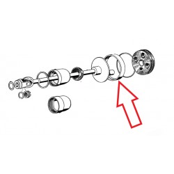 bague exterieur d'ammortisseur de transmission