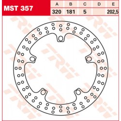 Disque de frein 320