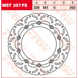 Disque de frein 320