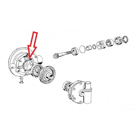 joint spy coté roue 60x75x8mm