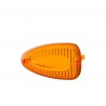 verre de clignotant orange