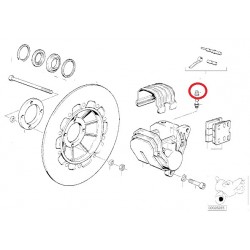 capuchon de vis de purge brembo