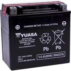 BATTERIE YUASA YTX14-BS