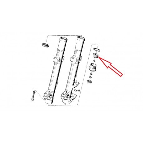 butee bas de fourche serie6/7 avant 1981