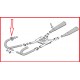 Ecrou d'échappement R80 / R100 / Série 7