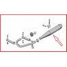 Jeu de silencieux R45/65 Inox