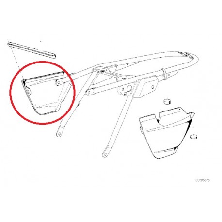 cache batterie droit serie 6 et 7