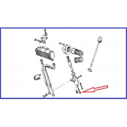 Vis d’aération de radiateur d’huile pour BMW R100R, R100RS et R100GS