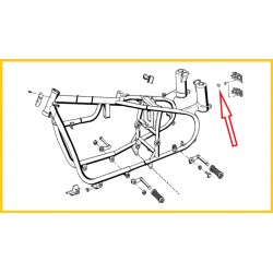 Écrou à ressort Ø 3.5 pour emblème d’origine R50S / R69S