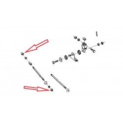 Écrou hexagonal M12 x 1,5 béquille centrale