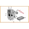 Écrou hexagonal M8 x 1.25 Inox