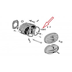 Guide de soupape , L 43 mm Ø 13,05 mm