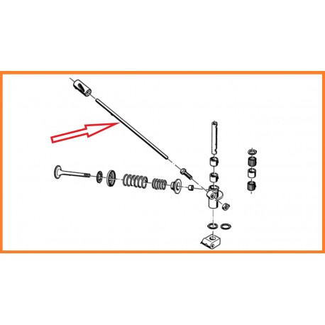 tige de culbuteur r50 et r50/2