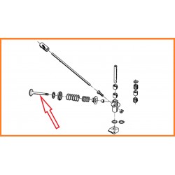 Soupape d’échappement Ø 32 mm - tige 7 mm