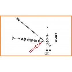 Clavette de soupape lisse de 8 mm