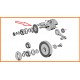 Déflecteur d'huile R50, R51/2, R51/3