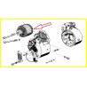 Rotor d'alternateur 6V pour cône de 17mm