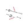 Rondelle entretoise 7.15 mm