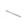 Axe de roue avant inox D17mm  L 253mm